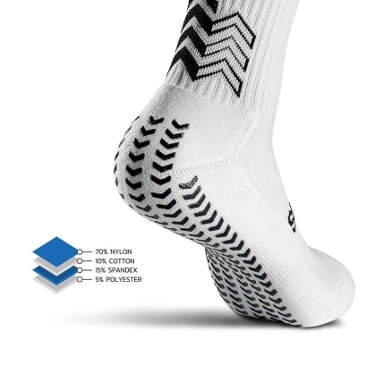 Chaussettes antidérapante Soxpro Classique Blanc - Espace-Handball.com