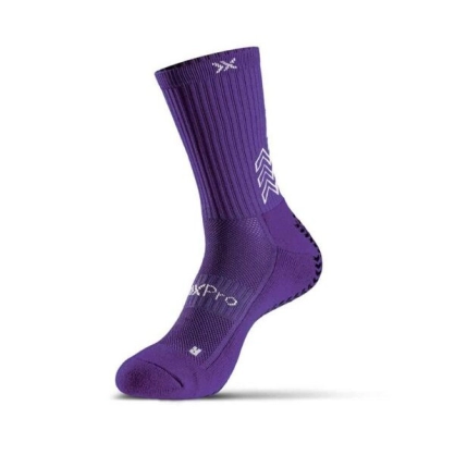 Chaussettes antidérapante Soxpro Classique Violet - Espace-Handball.com