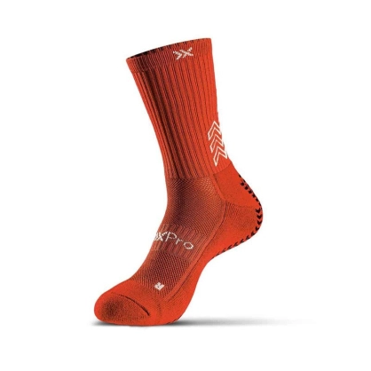 Chaussettes antidérapante Soxpro Classique Rouge - Espace-Handball.com