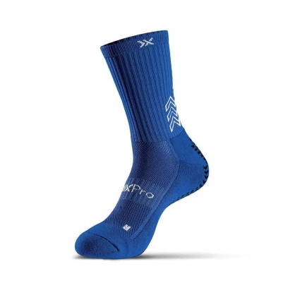Chaussettes antidérapante Soxpro Classique Bleu roy - Espace-Handball.com