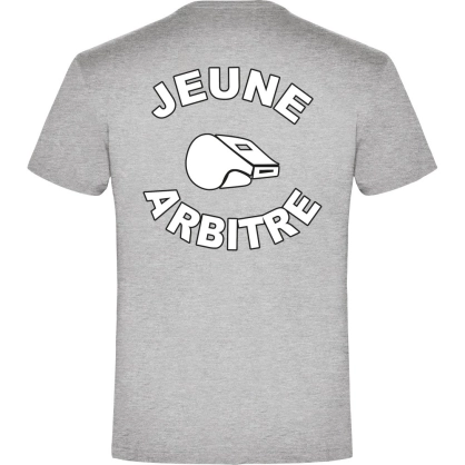 Tee-Shirt Jeune Arbitre Handball Gris - Espace-Handball.com