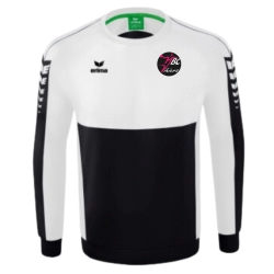 Sweatshirt ERIMA Noir/Blanc Vihiers Handball - Espace-Handball.com