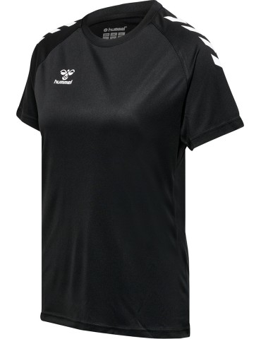 T-Shirt Core XK Poly Hummel Noir | Le spécialiste handball espace-handball.com