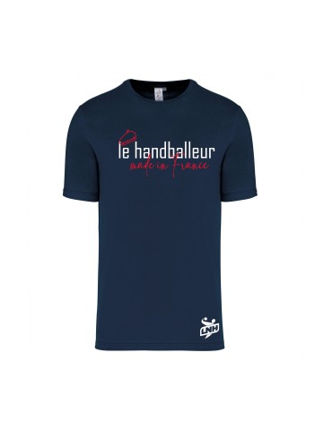 Tee Shirt le handball Made In France Marine