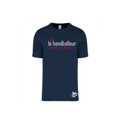 Tee Shirt le handball Made In France Marine | Le spécialiste handball espace-handball.com