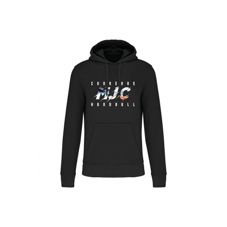 Sweat Capuche Coton ECV Noir