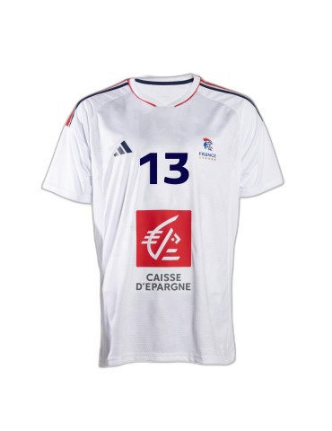 Maillot KARABATIC Équipe de France Handball 2023 Adidas Blanc