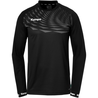 Maillot Gardien Wave 26 Kempa Noir - Espace-Handball.com