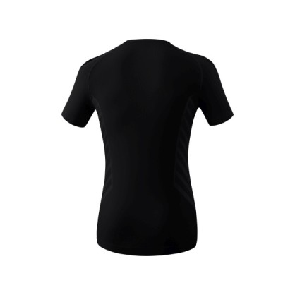 Maillot de Compression Manches Courtes Erima Noir - Espace-Handball.com