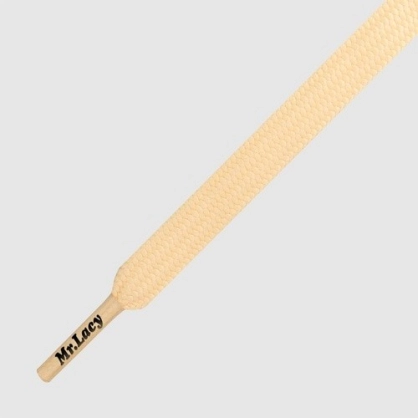 Lacets Pastels Jaune - Espace-Handball.com