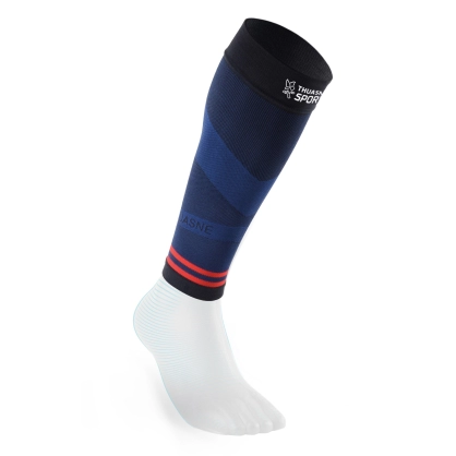 Molletières de compression Thuasne Bleu Foncé - Espace-Handball.com