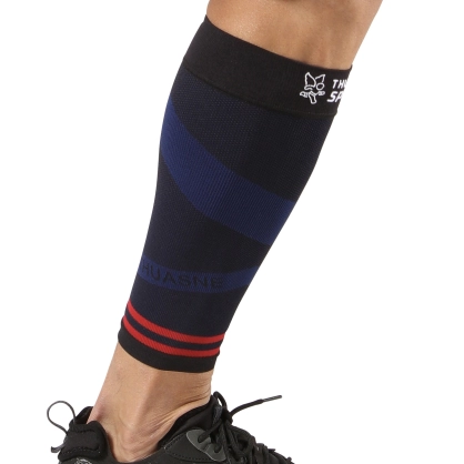 Molletières de compression Thuasne Bleu Foncé - Espace-Handball.com