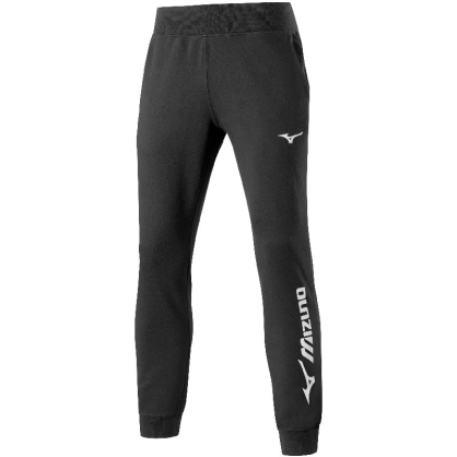 Pantalon Terry Mizuno Noir - Espace-Handball.com