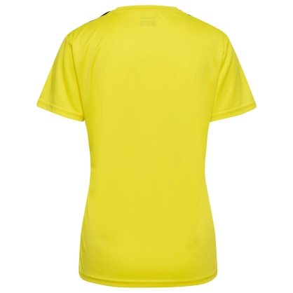 Maillot Hmlauthentic Femme Jaune Hummel - Espace-Handball.com