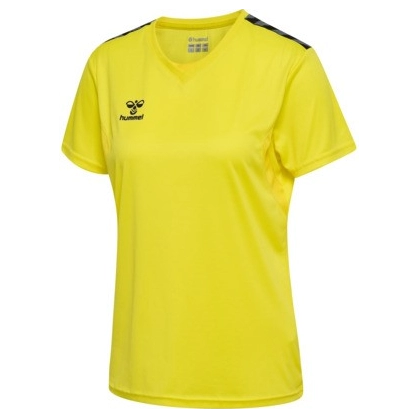Maillot Hmlauthentic Femme Jaune Hummel - Espace-Handball.com