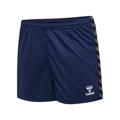 Short Hmlauthentic Femme bleu marine Hummel - Espace-Handball.com