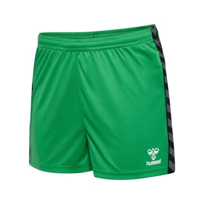 Short Hmlauthentic Femme vert Hummel - Espace-Handball.com