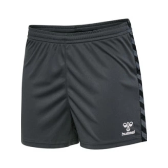 Short Hmlauthentic Femme gris Hummel | Le spécialiste handball espace-handball.com