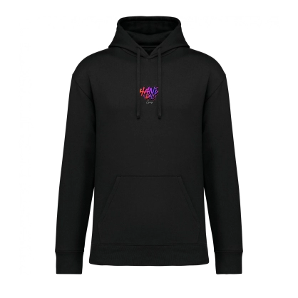 Sweat Capuche Handball Gang Noir - Espace-Handball.com