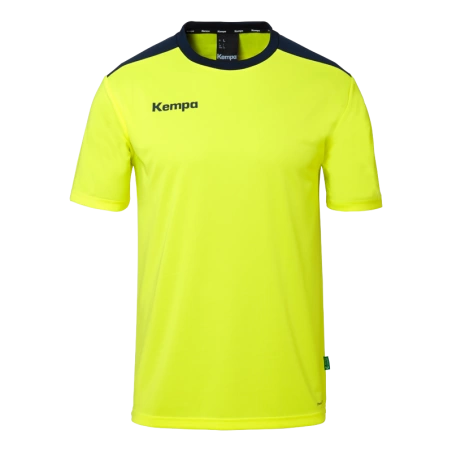 Maillot Emotion 27 Junior Jaune Fluo Kempa - Espace-Handball.com