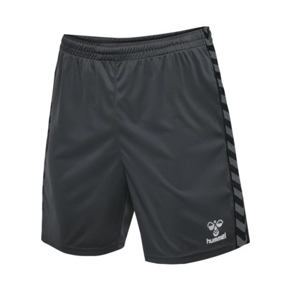 Short HMLAuthentic Hummel Junior gris - Espace-Handball.com