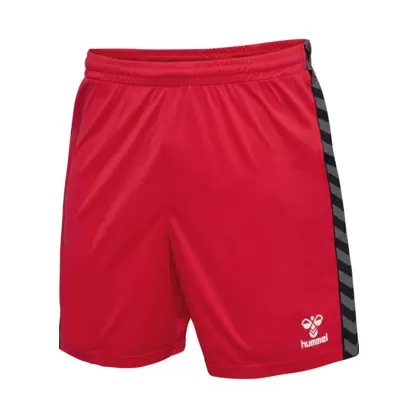 Short HMLAuthentic Hummel Junior rouge - Espace-Handball.com