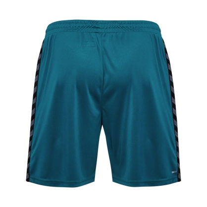 Short HMLAuthentic Hummel Junior bleu coral - Espace-Handball.com