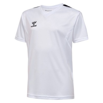 Maillot Hmlauthentic blanc/noir Junior Hummel - Espace-Handball.com