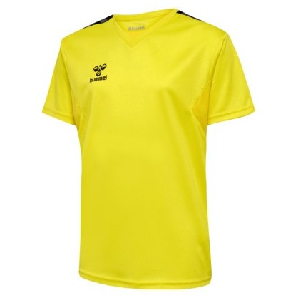 Maillot Hmlauthentic Jaune Junior Hummel - Espace-Handball.com