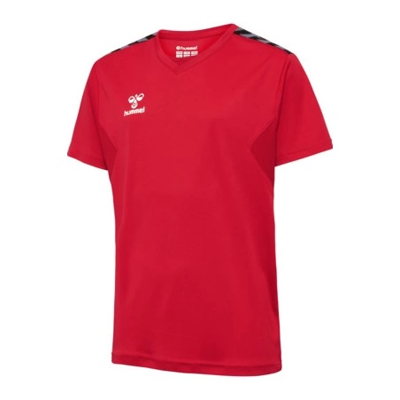 Maillot Hmlauthentic rouge Junior Hummel | Le spécialiste handball espace-handball.com