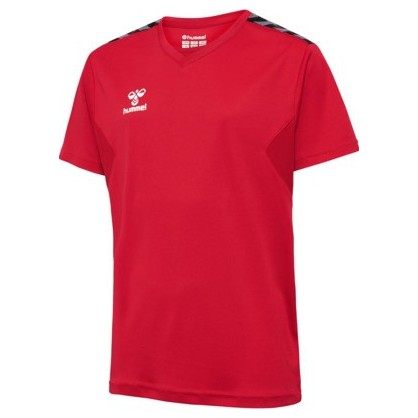 Maillot Hmlauthentic rouge Junior Hummel - Espace-Handball.com