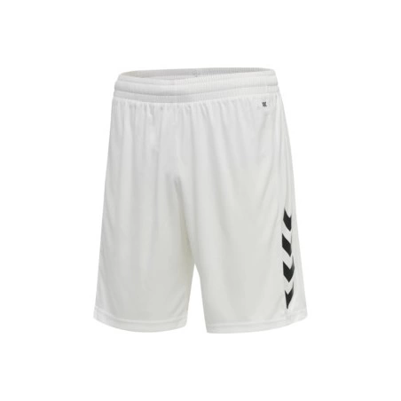 Short Core XK Hummel Homme Blanc/noir - Espace-Handball.com