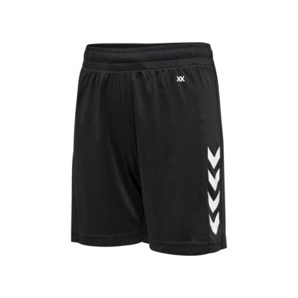 Short Core XK Hummel Junior Noir/Blanc - Espace-Handball.com