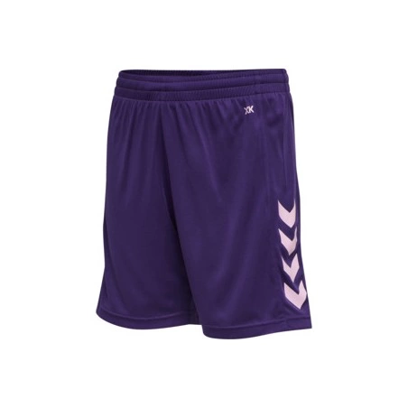 Short Core XK Hummel Junior Violet/Rose | Le spécialiste handball espace-handball.com