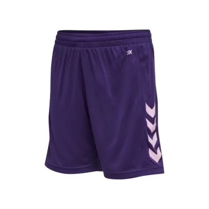 Short Core XK Hummel Junior Violet/Rose - Espace-Handball.com