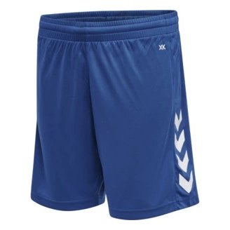 Short Core XK Hummel Junior Bleu/Blanc | Le spécialiste handball espace-handball.com