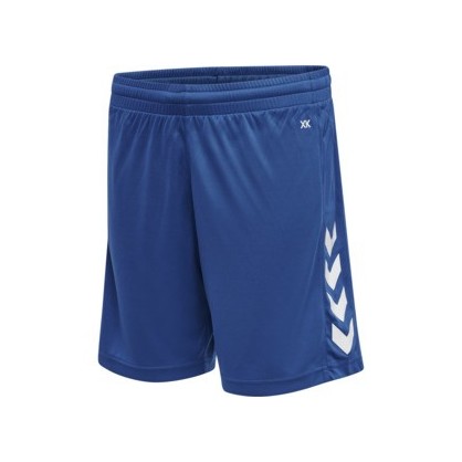 Short Core XK Hummel Junior Bleu/Blanc - Espace-Handball.com