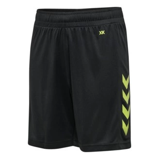 Short Core XK Hummel Jurnior Noir/Jaune | Le spécialiste handball espace-handball.com