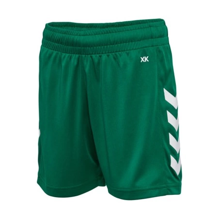 Short Core XK Hummel Junior Vert - Espace-Handball.com