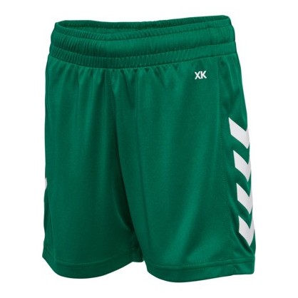 Short Core XK Hummel Junior Vert - Espace-Handball.com
