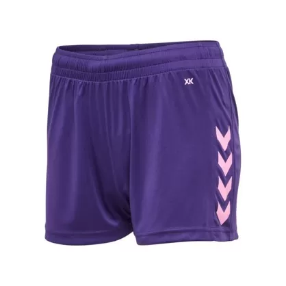 Short Core XK Hummel Femme Violet/Rose - Espace-Handball.com