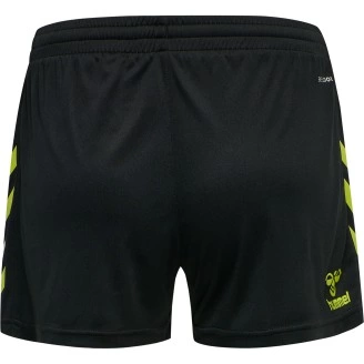 Short Core XK Hummel Femme Noir/Jaune