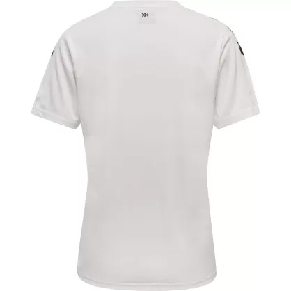 Maillot Core XK Hummel Femme blanc noir - Espace-Handball.com