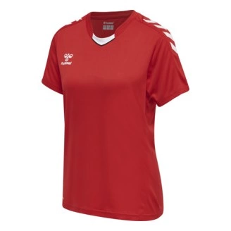 Maillot Core XK Hummel Femme rouge | Le spécialiste handball espace-handball.com