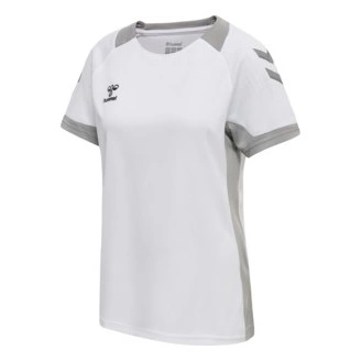 Maillot Lead Femme Hummel Blanc | Le spécialiste handball espace-handball.com