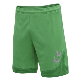 Short Hmllead Hummel Vert Junior | Le spécialiste handball espace-handball.com