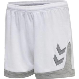 Short Hmllead Hummel Femme Blanc | Le spécialiste handball espace-handball.com