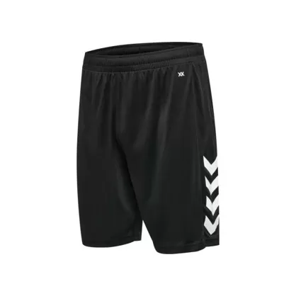 Short Core XK Hummel Homme Noir/Blanc - Espace-Handball.com