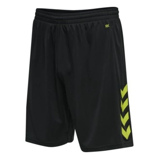 Short Core XK Hummel Homme Noir/Jaune | Le spécialiste handball espace-handball.com