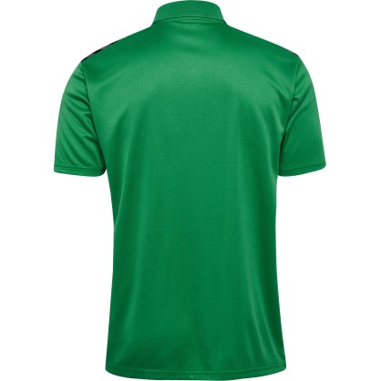 Polo Hmlauthentic functional Hummel Vert - Espace-Handball.com